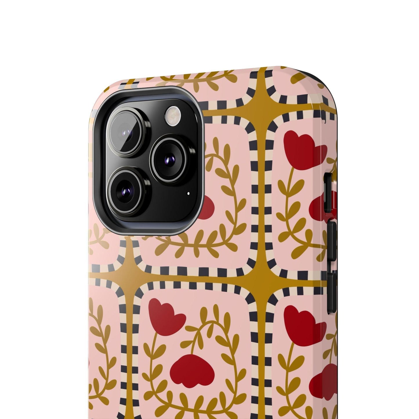 Floral Quirkiness Designer Tough iPhone Cases