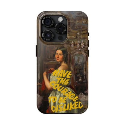 Victorian Art Twist - Have Courage - iPhone Cases