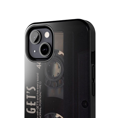 Cassette Tape Aesthetic iPhone Cases