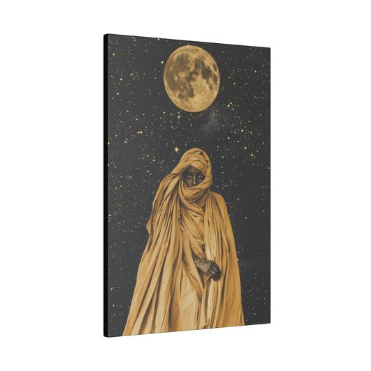 Enchanting The Moon - Matte Canvas, Stretched, 0.75"