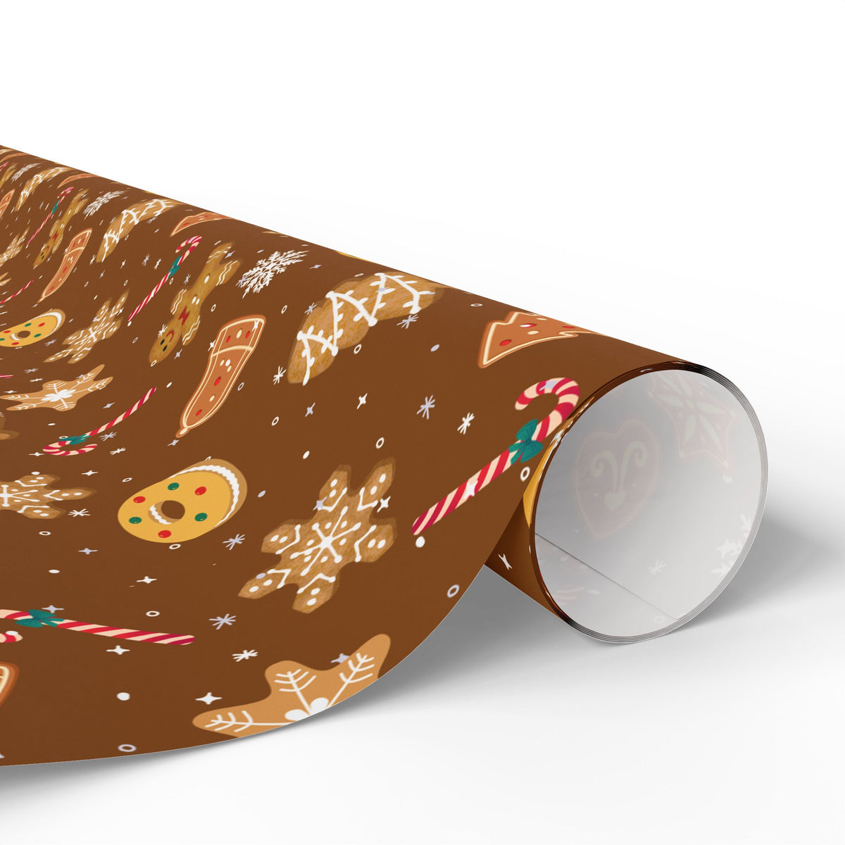 The Cookie Wonderland Brown Wrapping Paper Roll