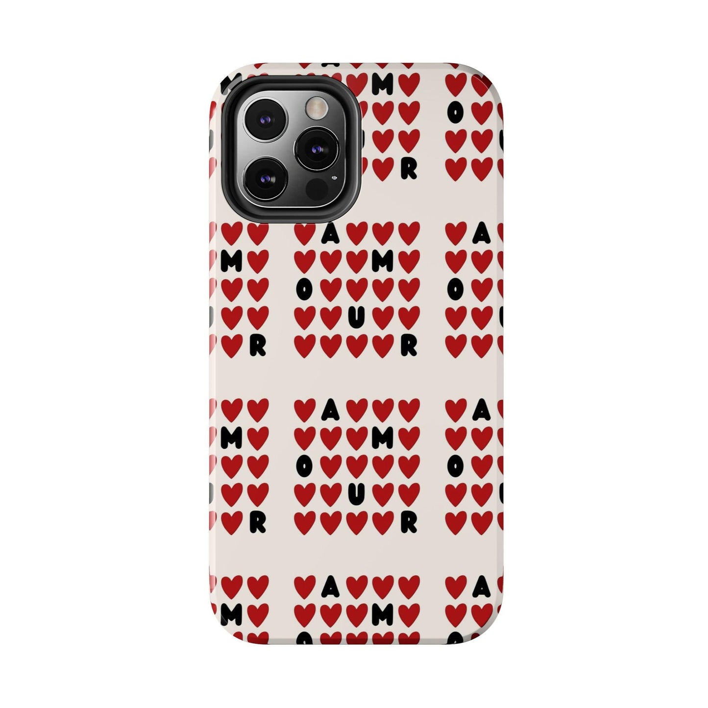 AMOUR Valentines iPhone Cases