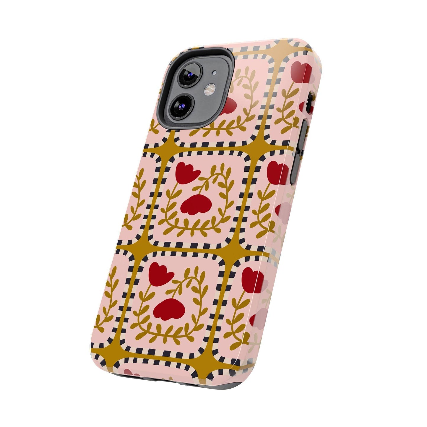 Floral Quirkiness Designer Tough iPhone Cases