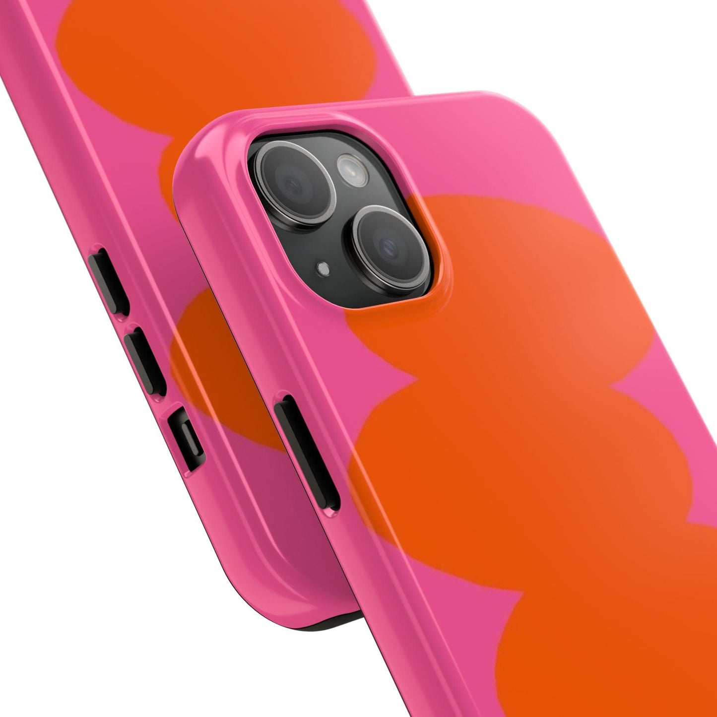 Pink Tangerine Blush Tough iPhone Cases