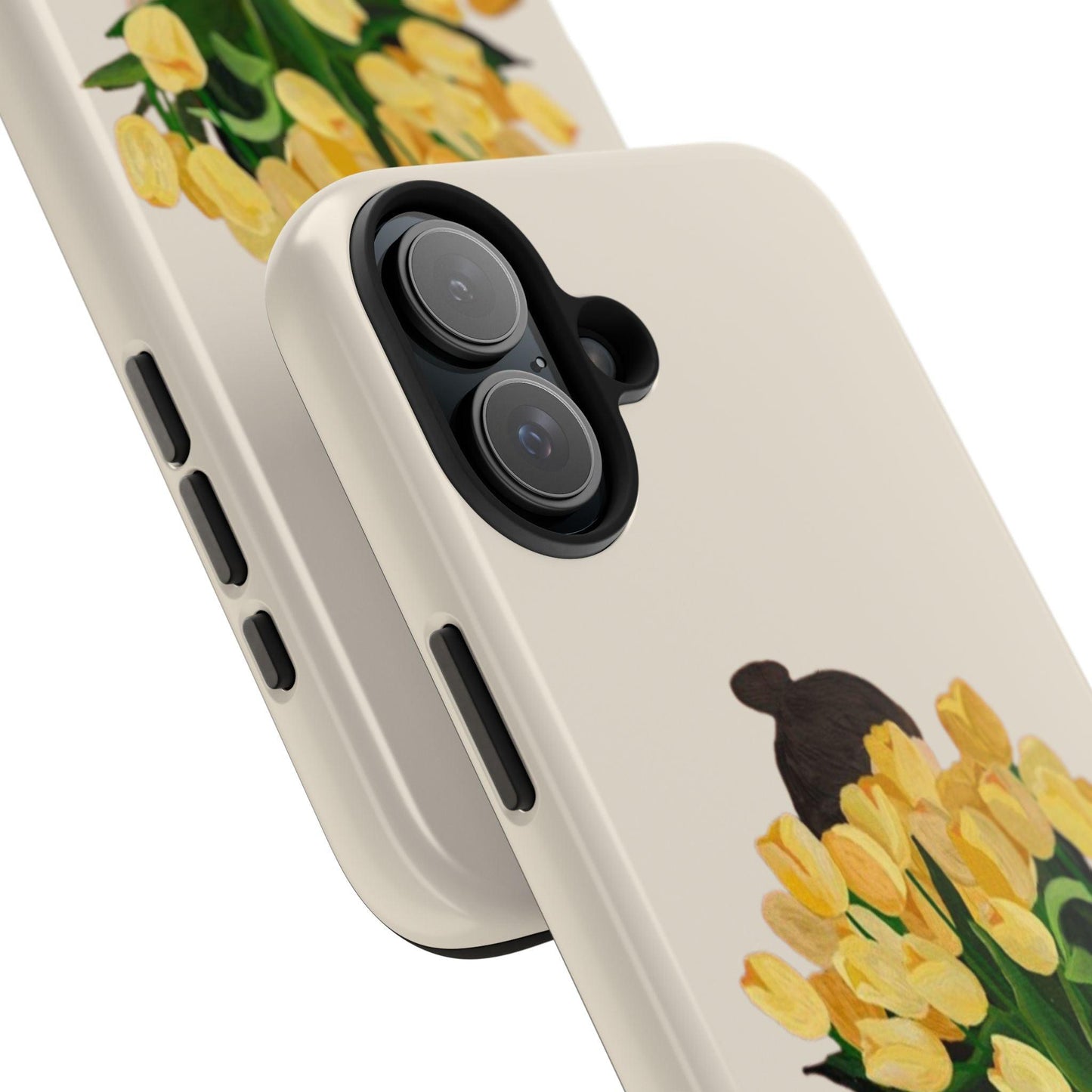 Golden Blooms: Femme Elegance Edition Tough Phone Cases