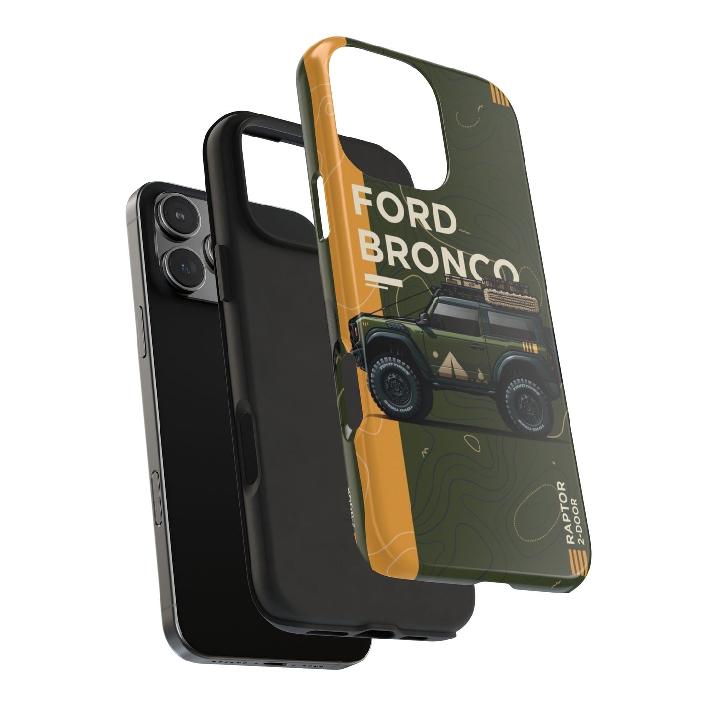 Jeep Cars Tough Phone Case - Rugged Design for Adventure Lovers