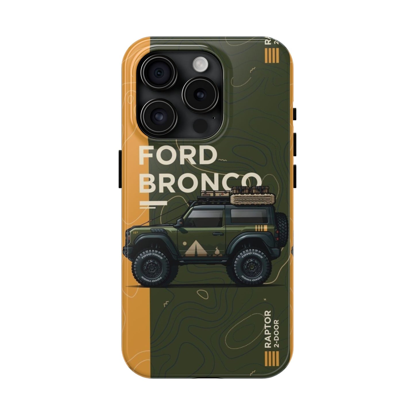 Jeep Cars Tough Phone Case - Rugged Design for Adventure Lovers