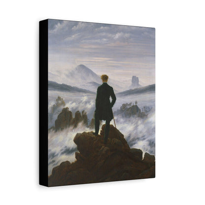 Wanderer above the Sea of Fog by Caspar David Friedrich - Matte Canvas, Stretched, 1.25"