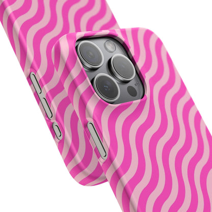 Waveicious Pink Snap iPhone Cases