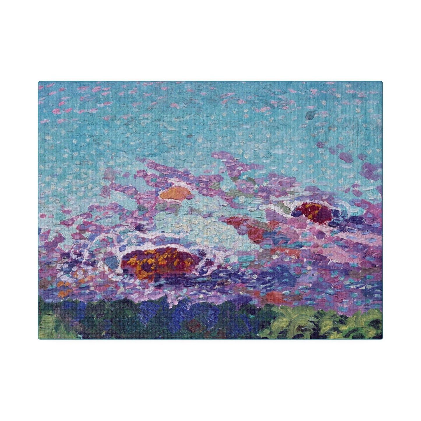 Ocean Coast painting in high resolution by Maurice Denis 1870 to 1943  Matte Canvas, Stretched, 0.75"