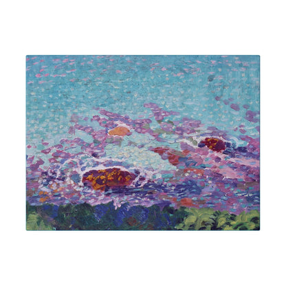 Ocean Coast painting in high resolution by Maurice Denis 1870 to 1943  Matte Canvas, Stretched, 0.75"