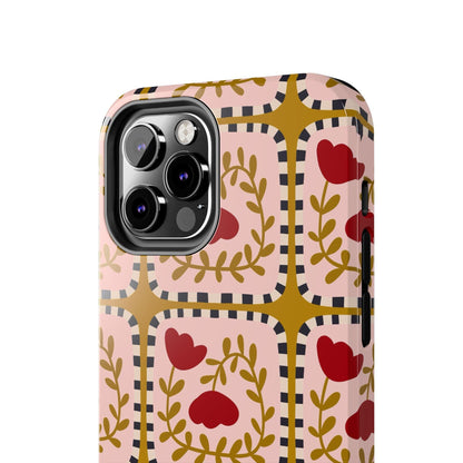 Floral Quirkiness Designer Tough iPhone Cases