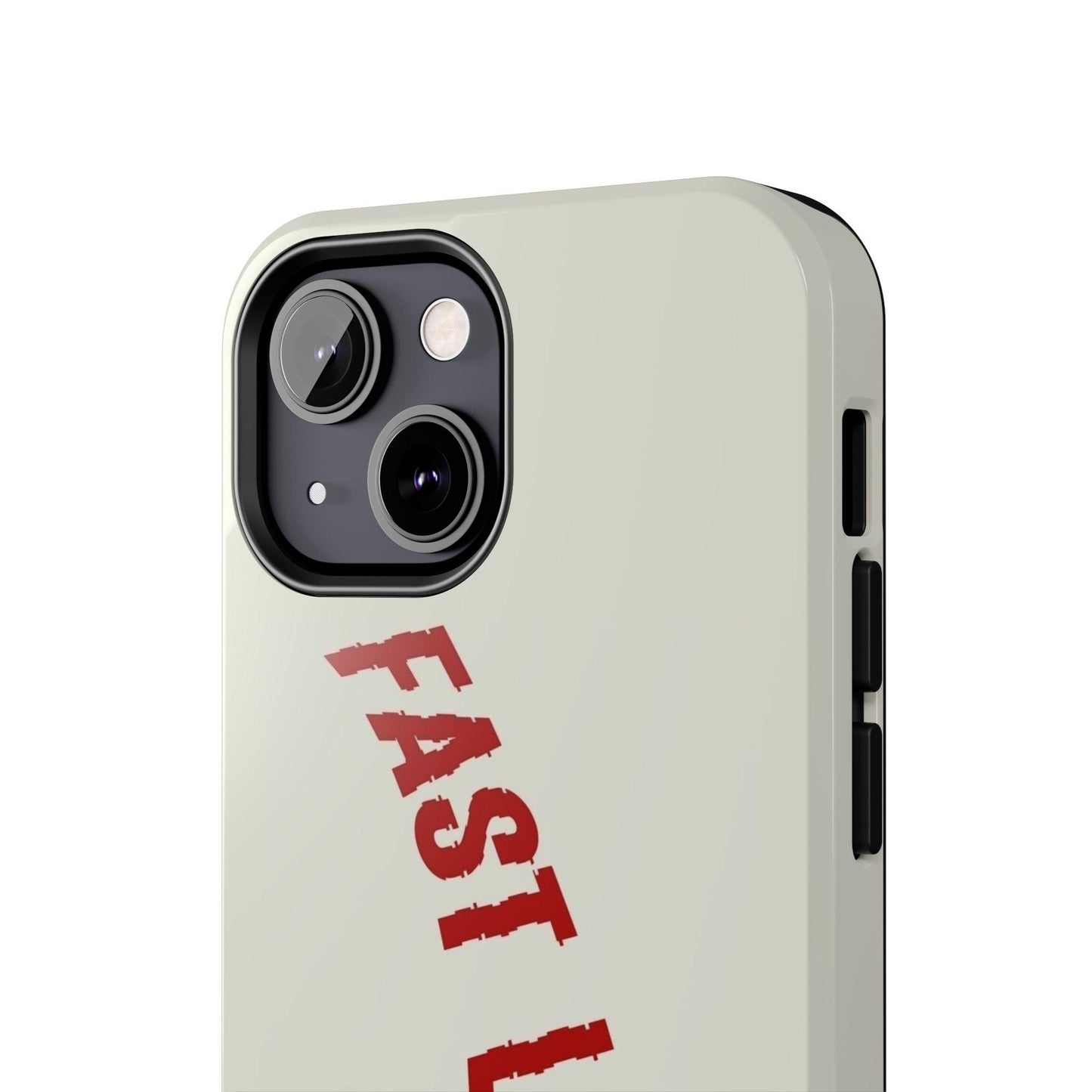 Fast Like a Race Car Tough iPhone Cases