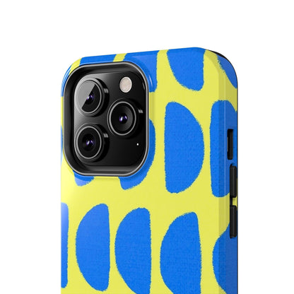 Electric Half-Moons Tough iPhone Cases