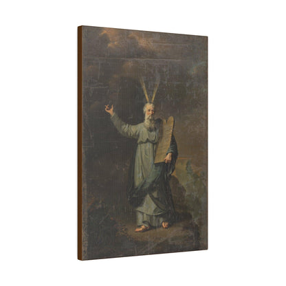 1803 Moses with the Tables of the Law by Pieter Gaal - Matte Canvas, Stretched, 0.75"