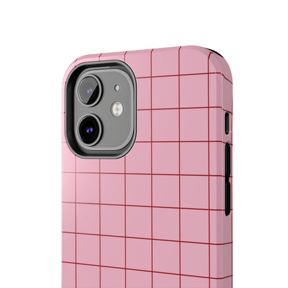 why not? Quirky Tough iPhone Cases - Pink & Red