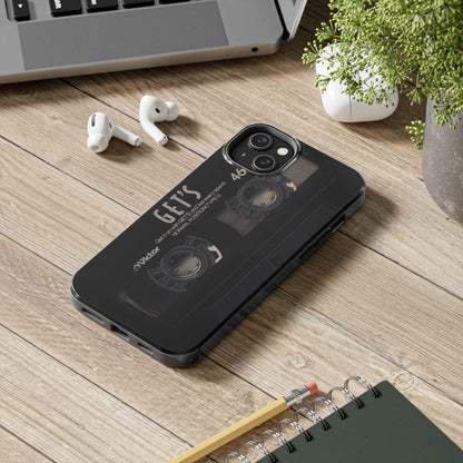 Cassette Tape Aesthetic iPhone Cases