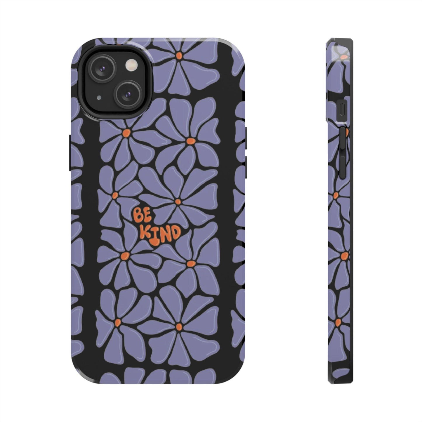 Be Kind Floral Tough iPhone Cases