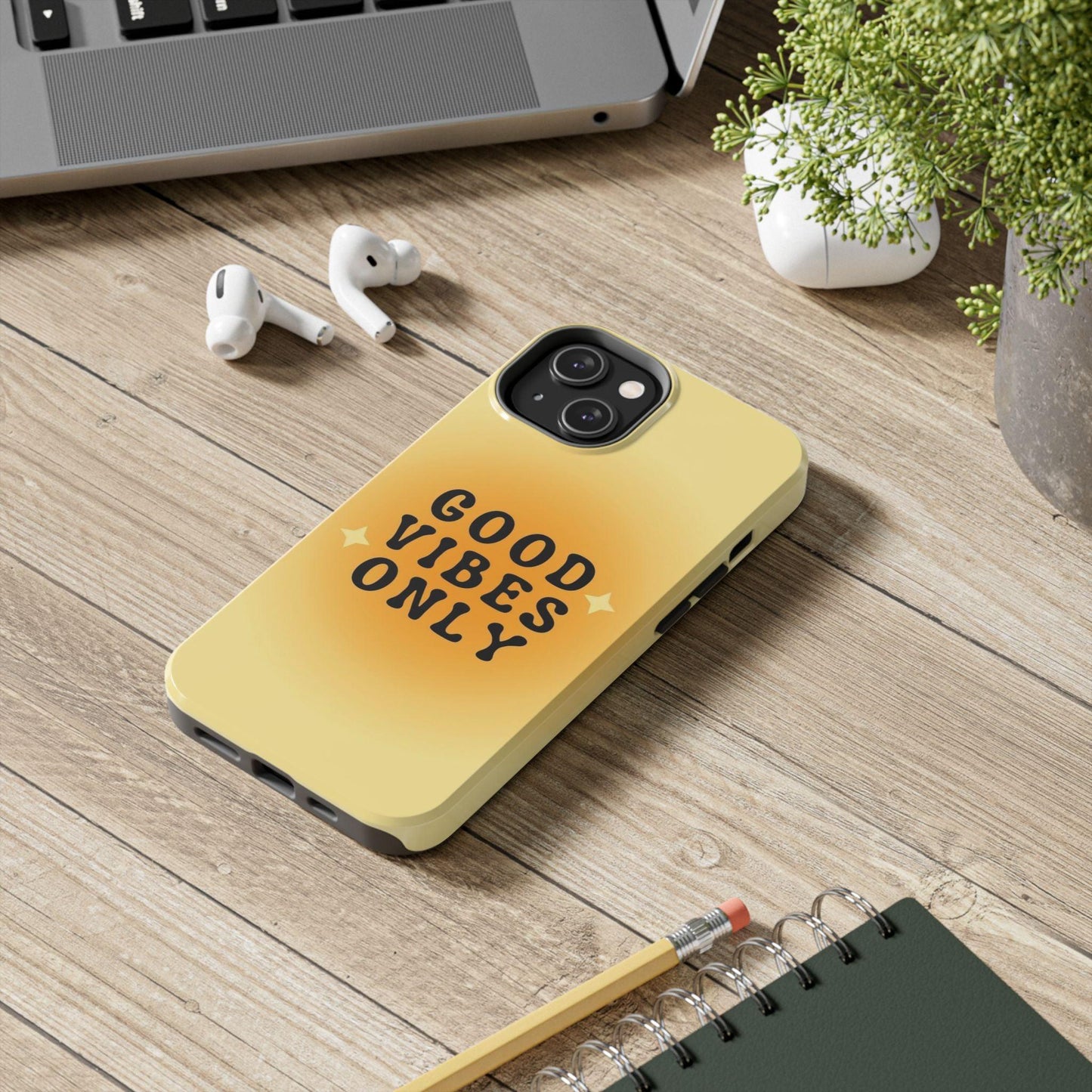 Sunshine Good Vibes Tough iPhone Cases