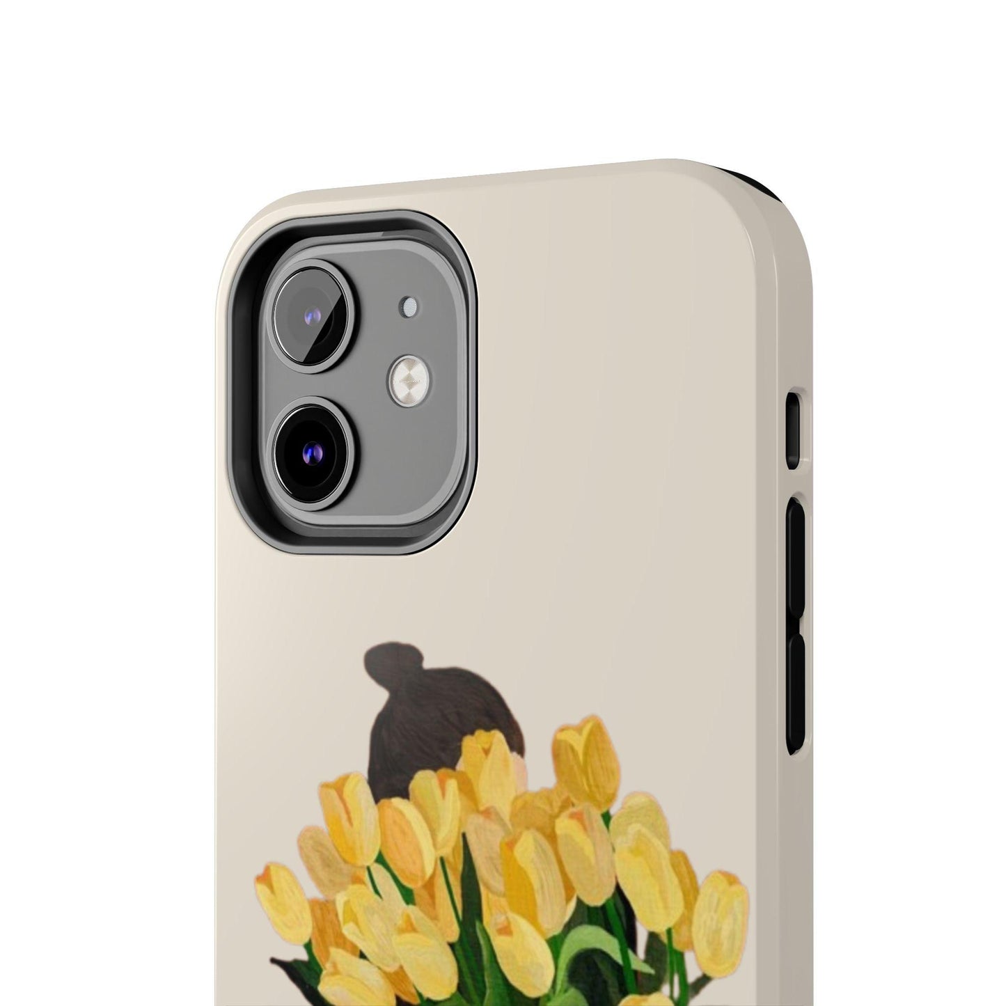 Golden Blooms: Femme Elegance Edition Tough Phone Cases