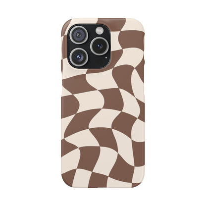 Mocha Mirage Snap iPhone Cases