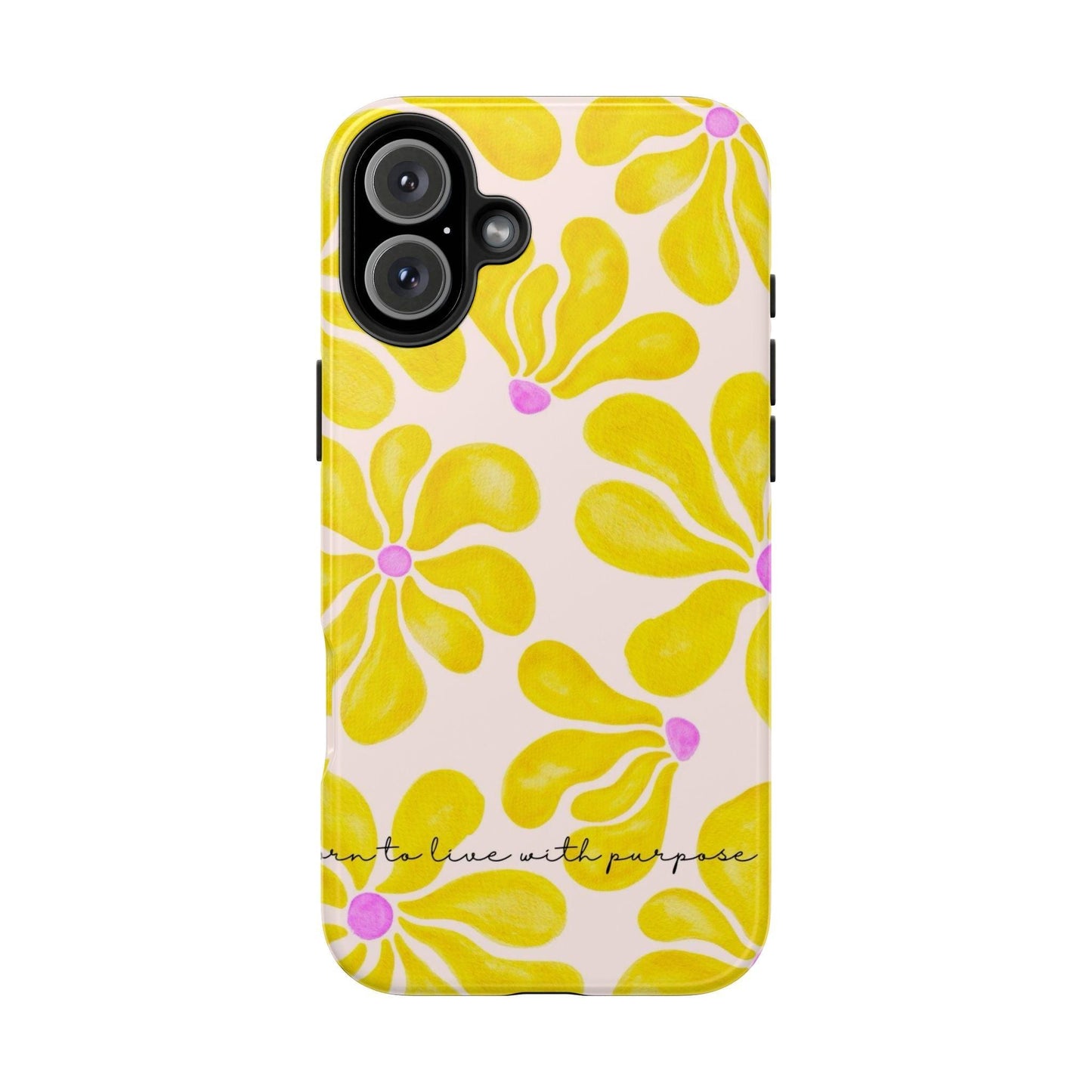 Sunshine Floral Tough iPhone Cases