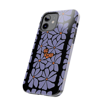 Be Kind Floral Tough iPhone Cases