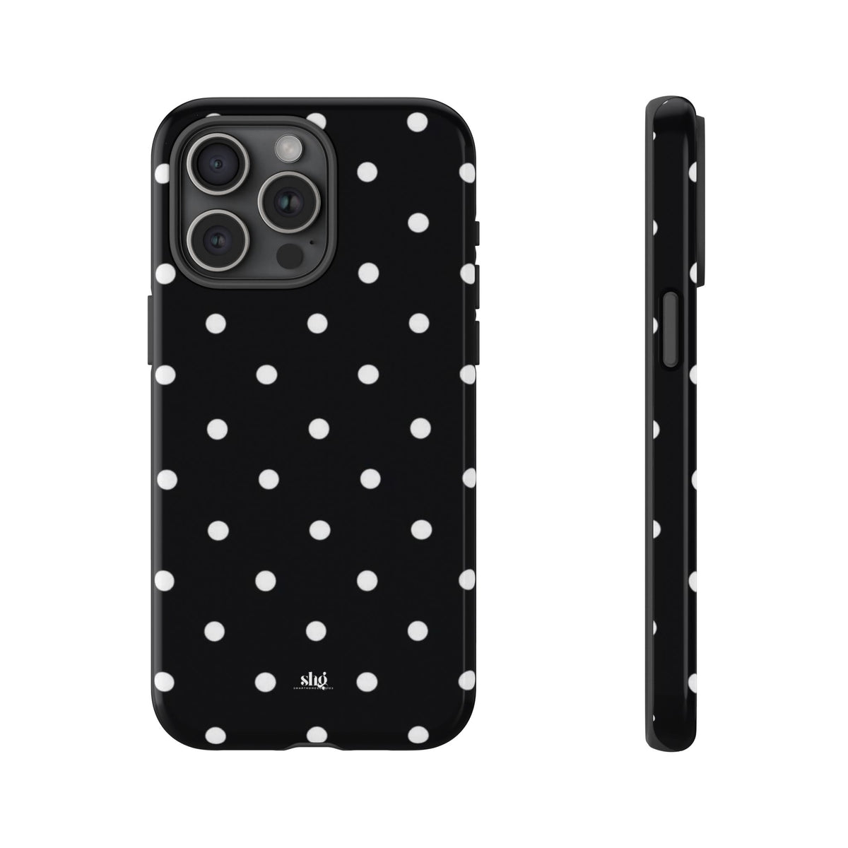 Classic Black Polka Dot Phone Case