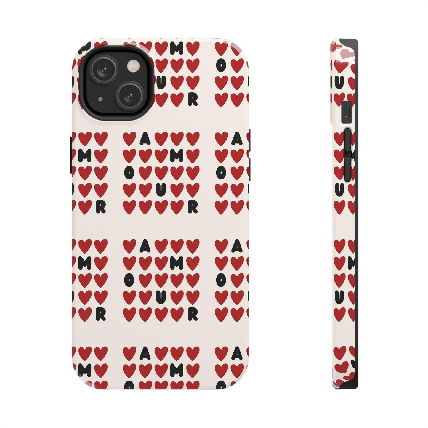 AMOUR Valentines iPhone Cases