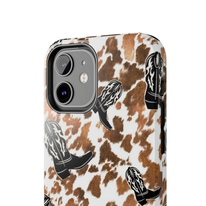 Moo & Boots Mania Tough iPhone Cases