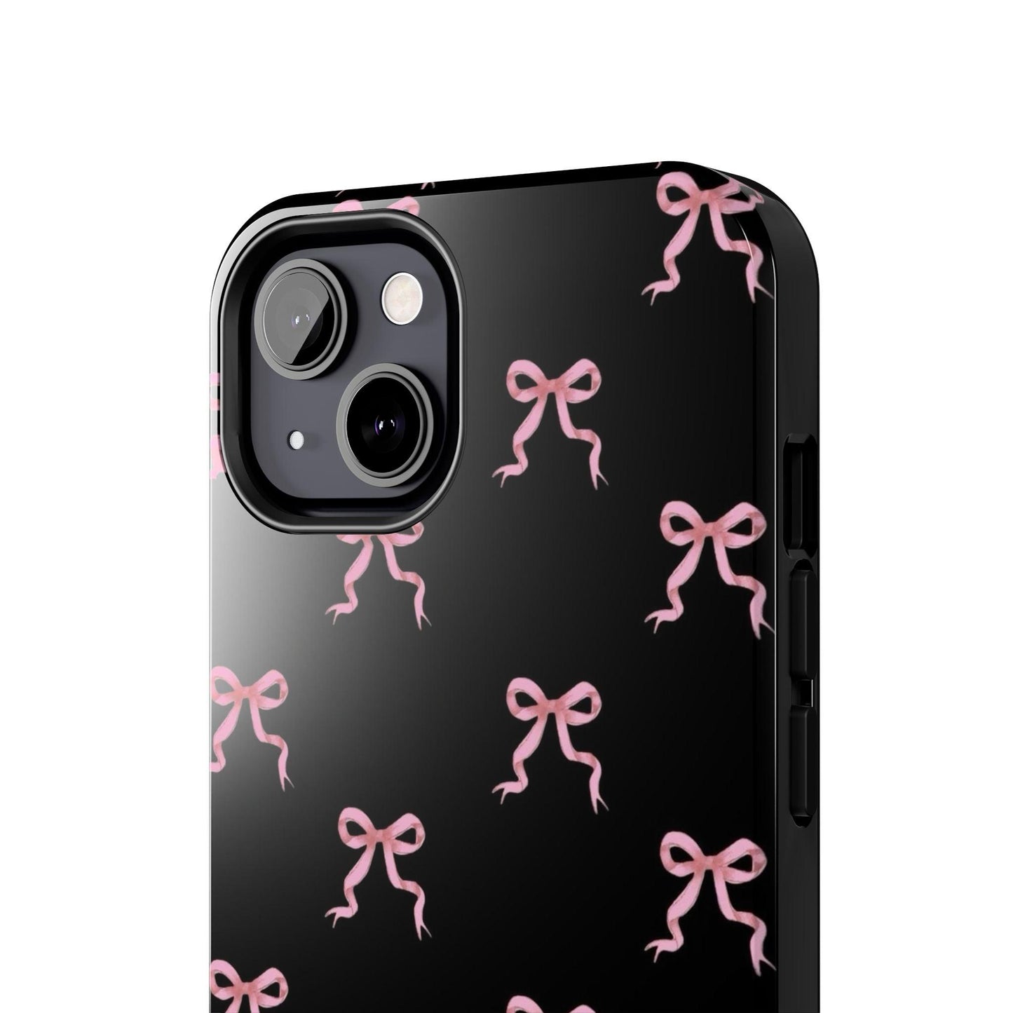 Pink Ribbon Charm iPhone Tough Case