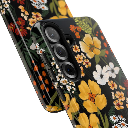 Vibrant Floral Samsung Phone Cases