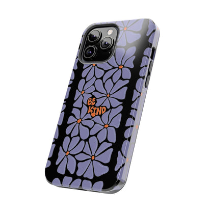 Be Kind Floral Tough iPhone Cases