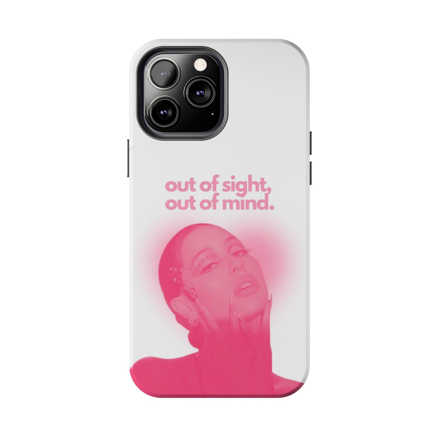 Heart Pink Aura Queen iPhone Cases