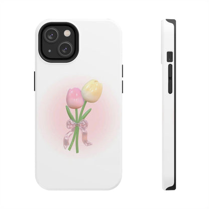 The Tulips Treasure Tough iPhone Cases