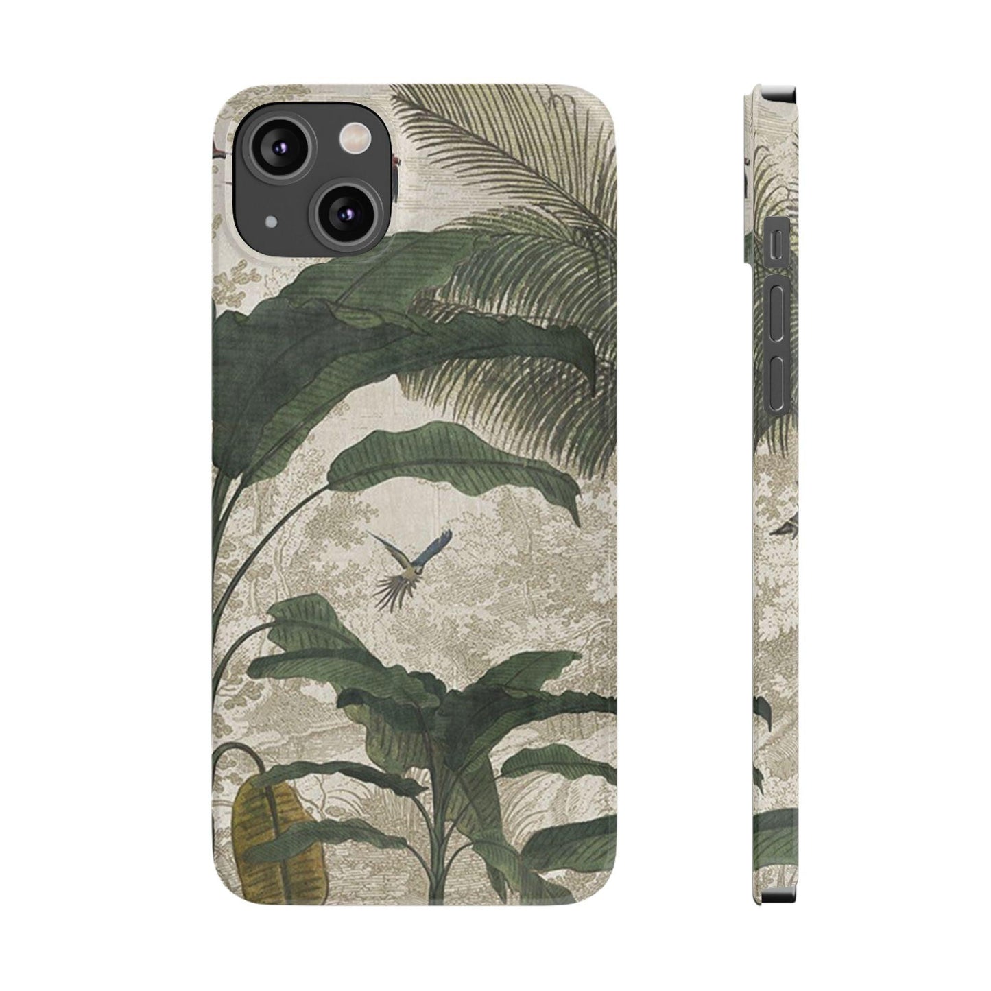 Tropical Paradise Vintage Charm iPhone Cases