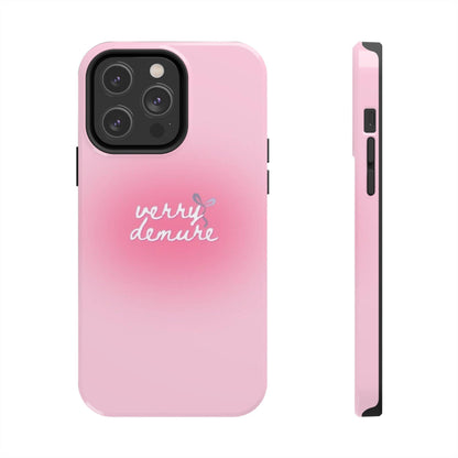 Verry Demure Aura Tough iPhone Cases