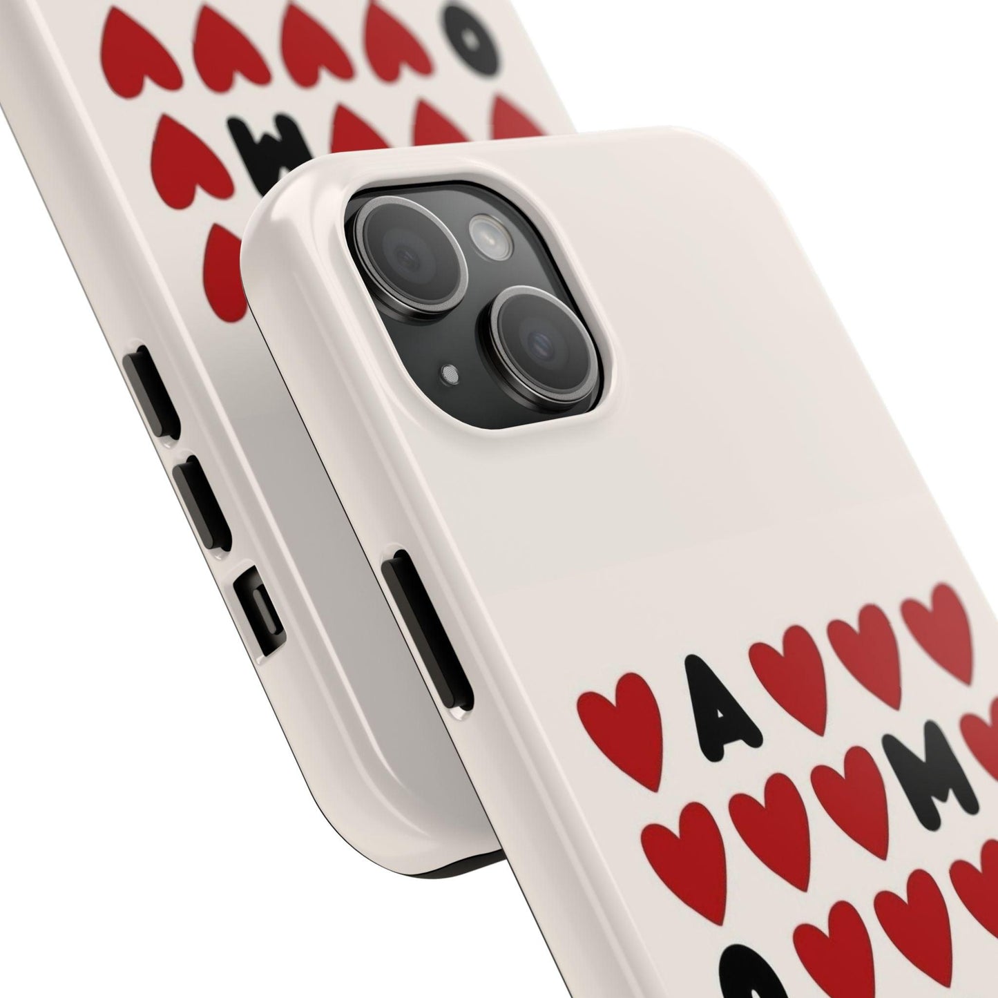 Amour Valentines Hearts Tough iPhone Cases