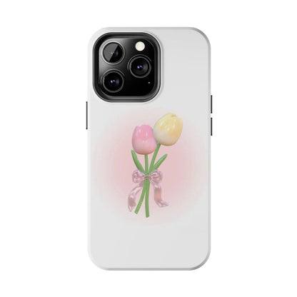 The Tulips Treasure Tough iPhone Cases