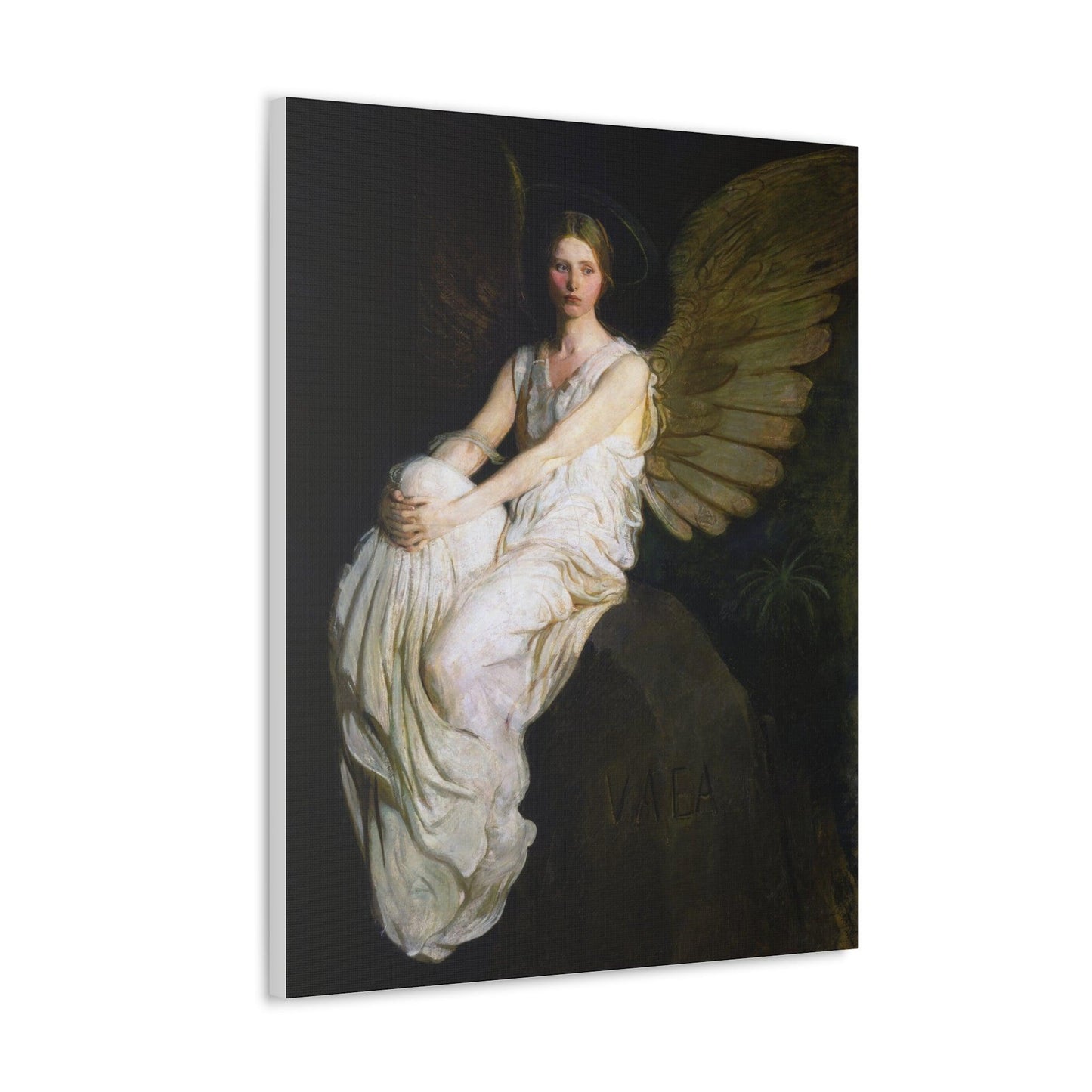 Stevenson Memorial (1903) painting by Abbott Handerson Thayer - Canvas Gallery Wraps