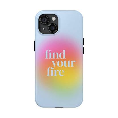 Fine Your Fire Aura iPhone Cases