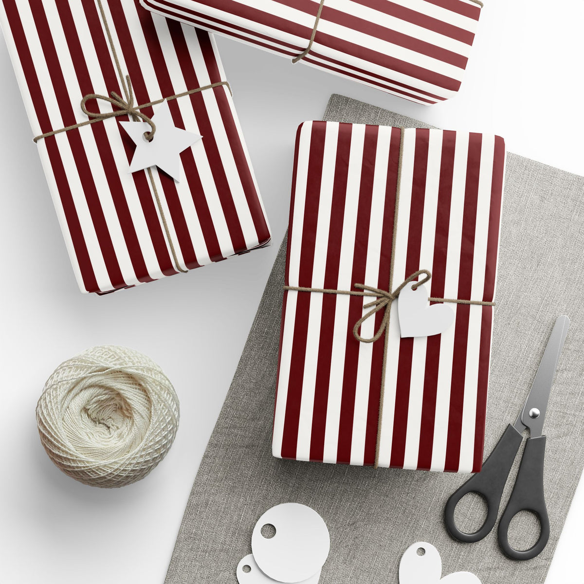 The Noël Stripe Gift Wrapping Paper Roll