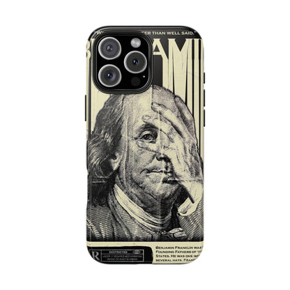 Franklin's Vision Remix Tough iPhone Cases