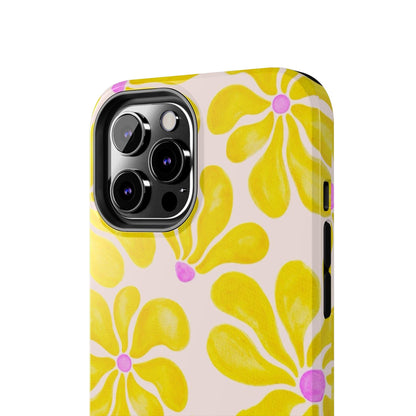 Sunshine Floral Tough iPhone Cases