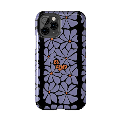 Be Kind Floral Tough iPhone Cases