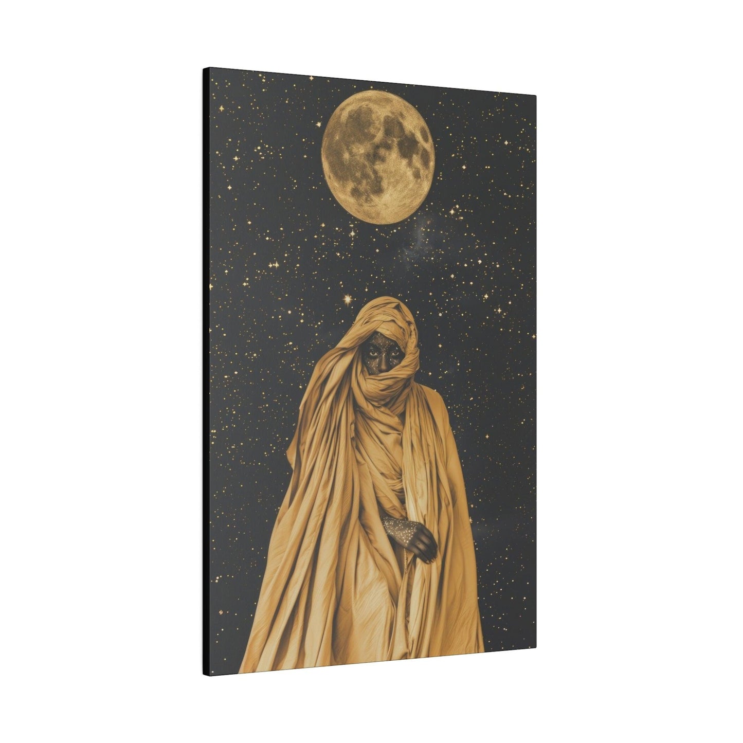 Enchanting The Moon - Matte Canvas, Stretched, 0.75"