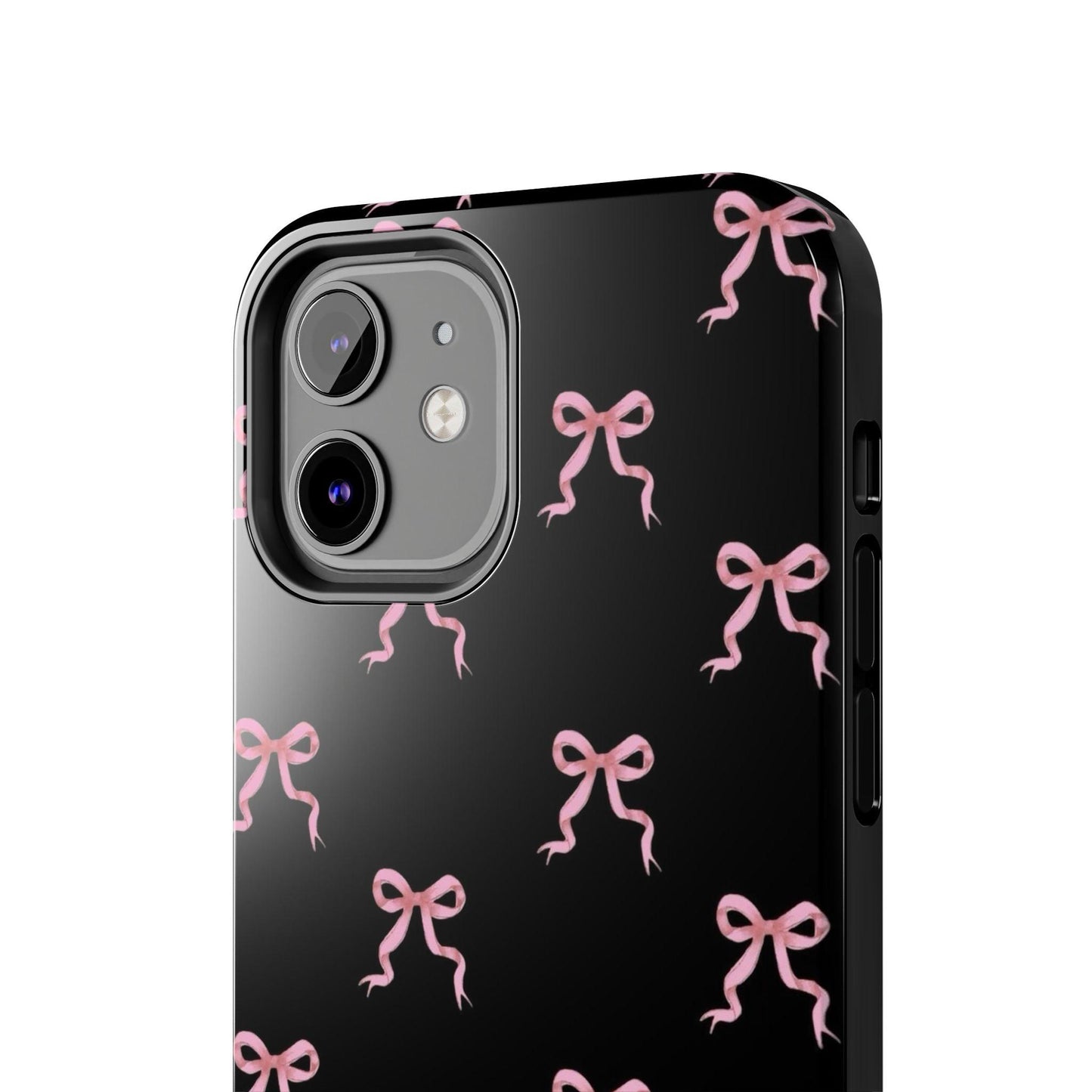 Pink Ribbon Charm iPhone Tough Case