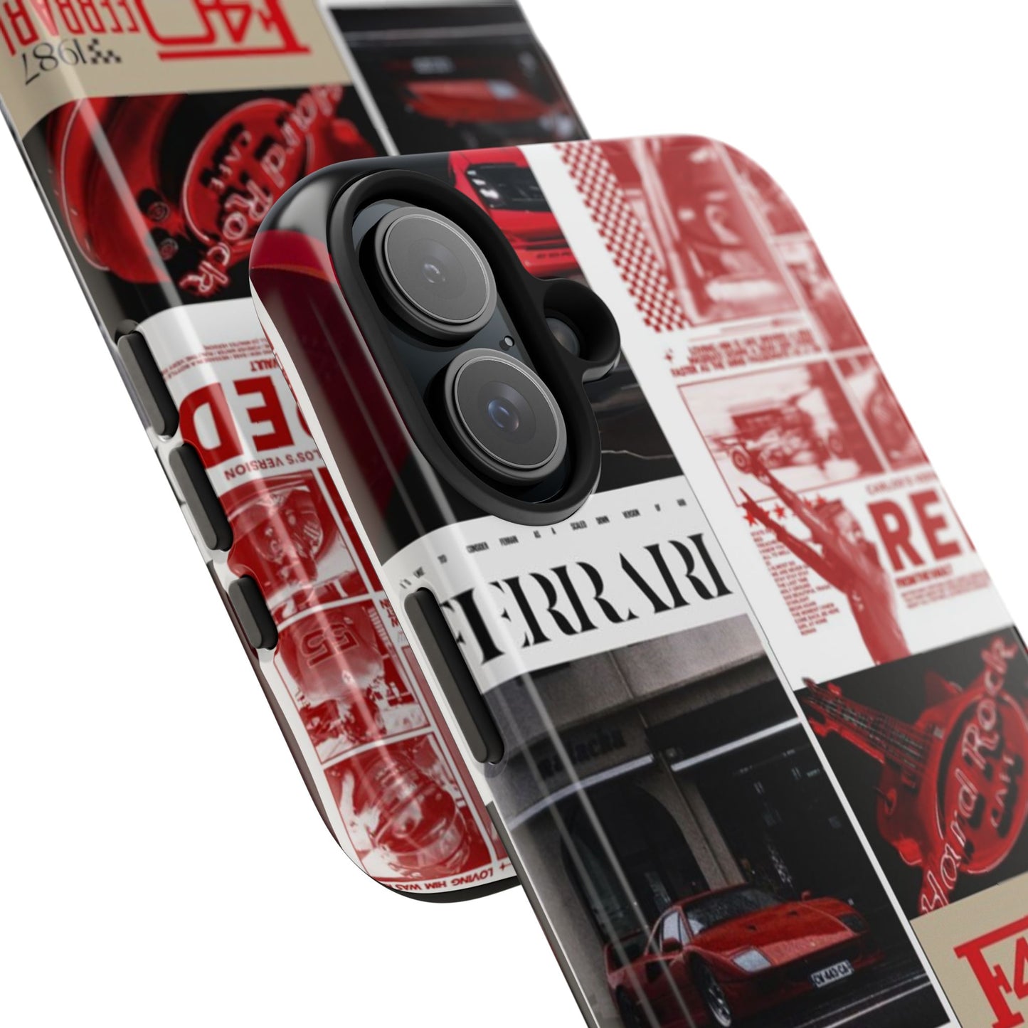 Race Car-Inspired Tough Phone Case - Automotive Passion for Car Enthusiasts