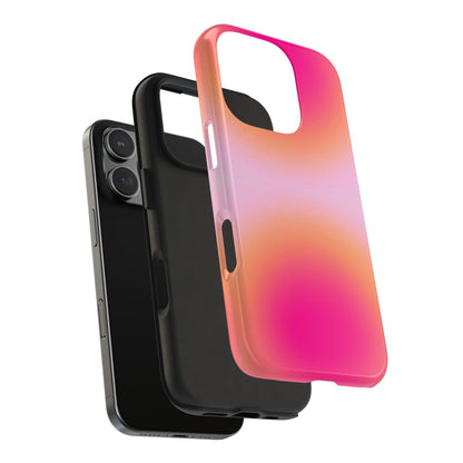 Sunset Glow Tough iPhone Cases with dual layer protection