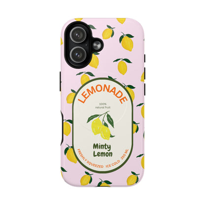 Minty Lemon MagSafe Phone Case